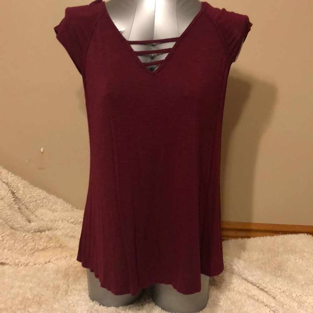 Burgundy Top